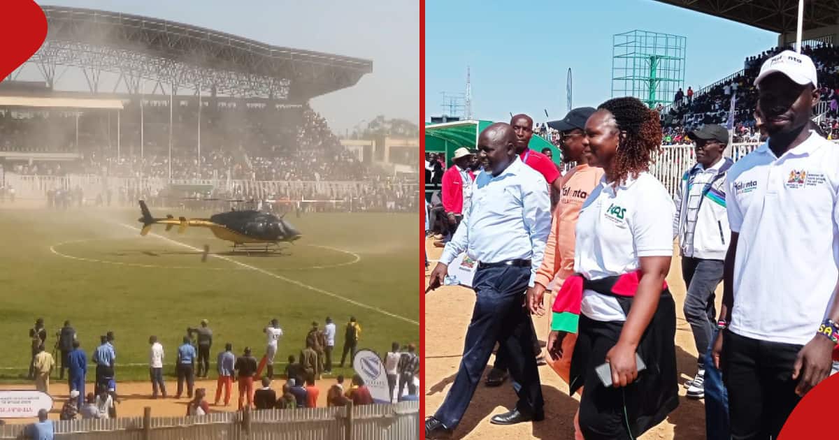 Ababu Namwamba agace les Kényans après avoir atterri en hélicoptère au stade de Bukhungu, retardant le match : "imprudent"