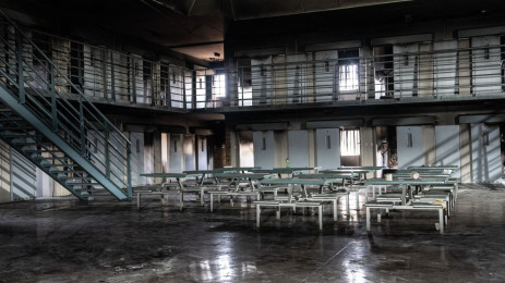 Le centre correctionnel de Kutama Sinthumule à Makhado, Limpopo, qui aurait été incendié par des détenus.  Photo: Abigail Javier / Nouvelles des témoins oculaires