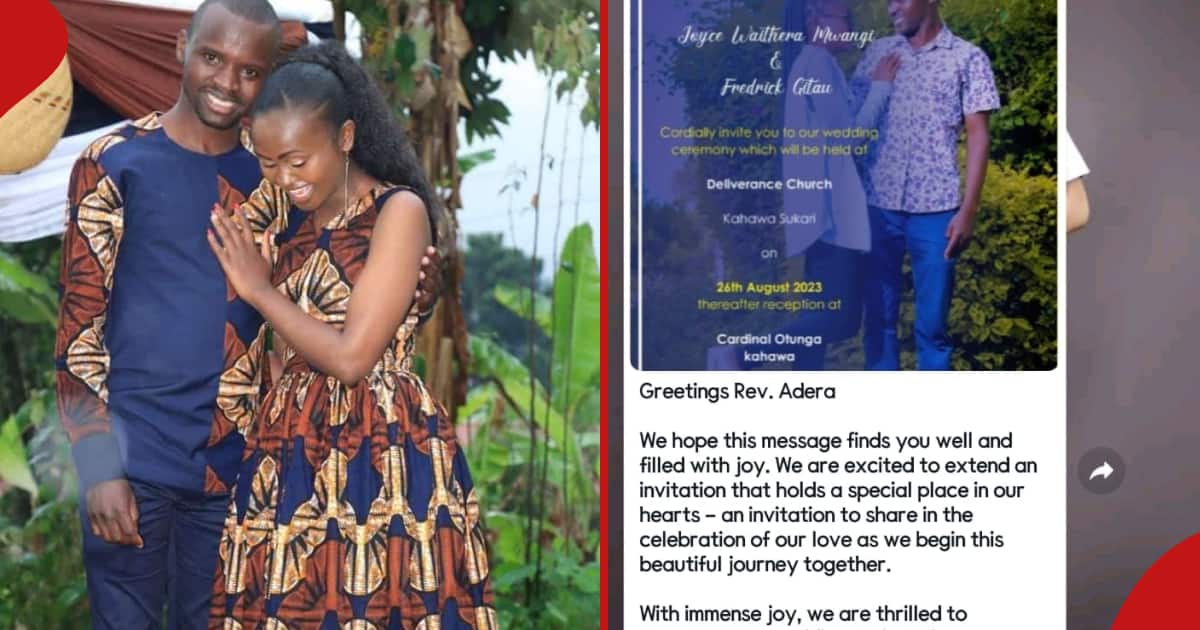Kiambu groom.