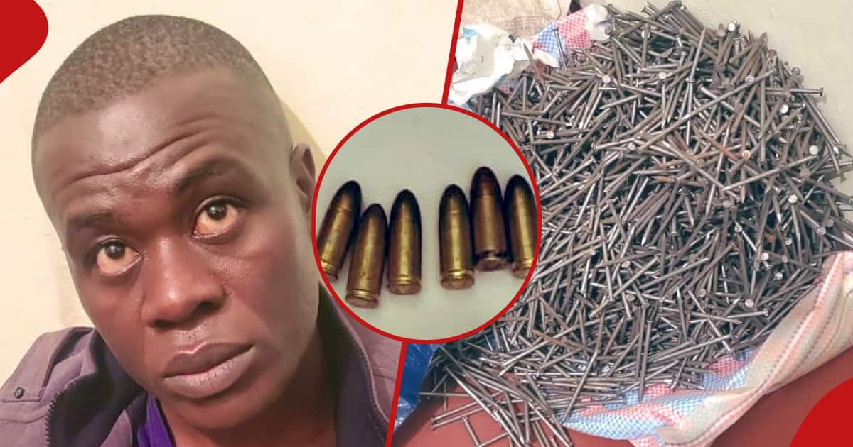 Kiambu: Un suspect de terreur hardcore vivant derrière un supermarché arrêté avec une arme à feu