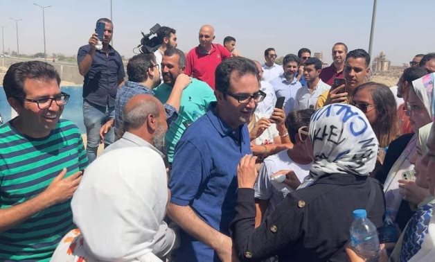 Egyptian businessman Omar El-Sheneity leaves prison as per a decision by the Public Prosecution - Facebook