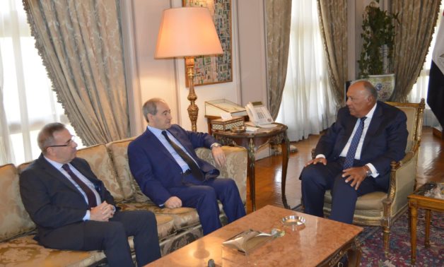 Le ministre des Affaires étrangères syrien présente à son homologue égyptien les efforts pour faire face aux différentes crises