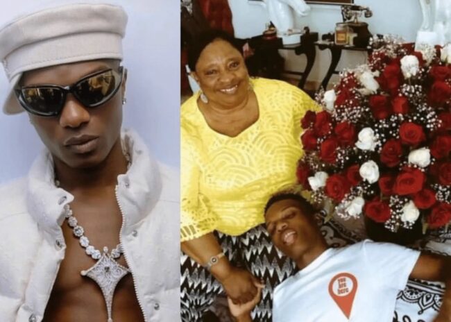 Wizkid perd maman