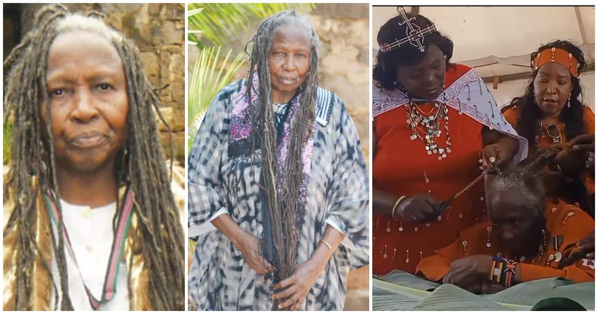 Muthoni Kirima : jolies photos de Mau Mau Field Marshall portant ses dreadlocks de 70 ans avec fierté