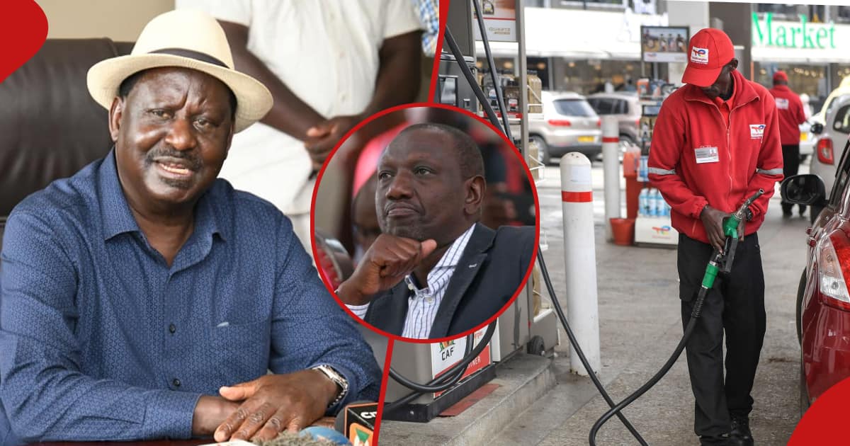 Les Kenyans demandent à Raila Odinga de suspendre les manifestations alors que les prix du carburant montent en flèche : « Acha Kiturambe Viproper »