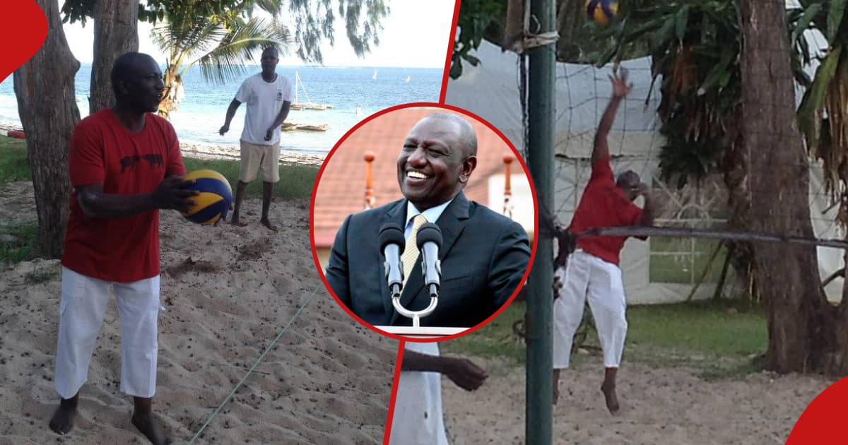 William Ruto savoure ses journées de volleyeur et félicite les attaquants de Malkia : "Je suis très fier"