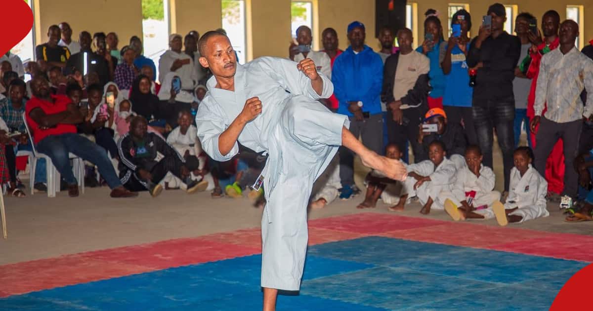 Babu Owino montre ses compétences mortelles en taekwondo et bat les instructeurs au sol