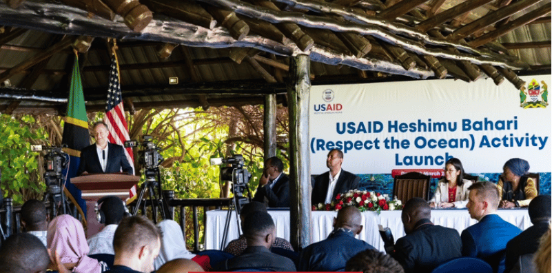 L'USAID augmente son financement pour le projet Heshimu Bahari