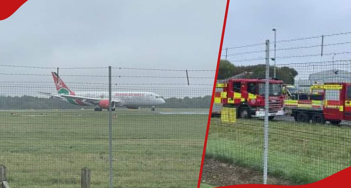 Un vol KQ détourné d'Heathrow vers Stansted lors d'un incident majeur autorisé au départ