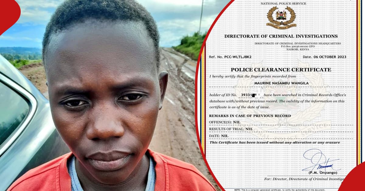 Trans Nzoia : une femme arrêtée pour avoir délivré de faux certificats de police, son mari s'enfuit