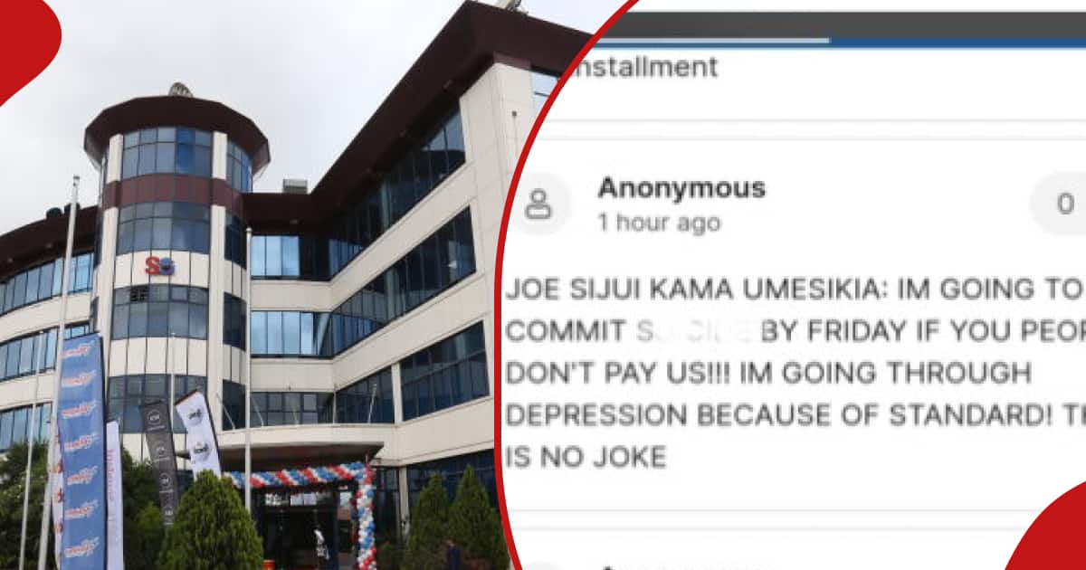 Un journaliste du Standard Group menace de se faire du mal à cause de ses salaires impayés : "Je suis déprimé"