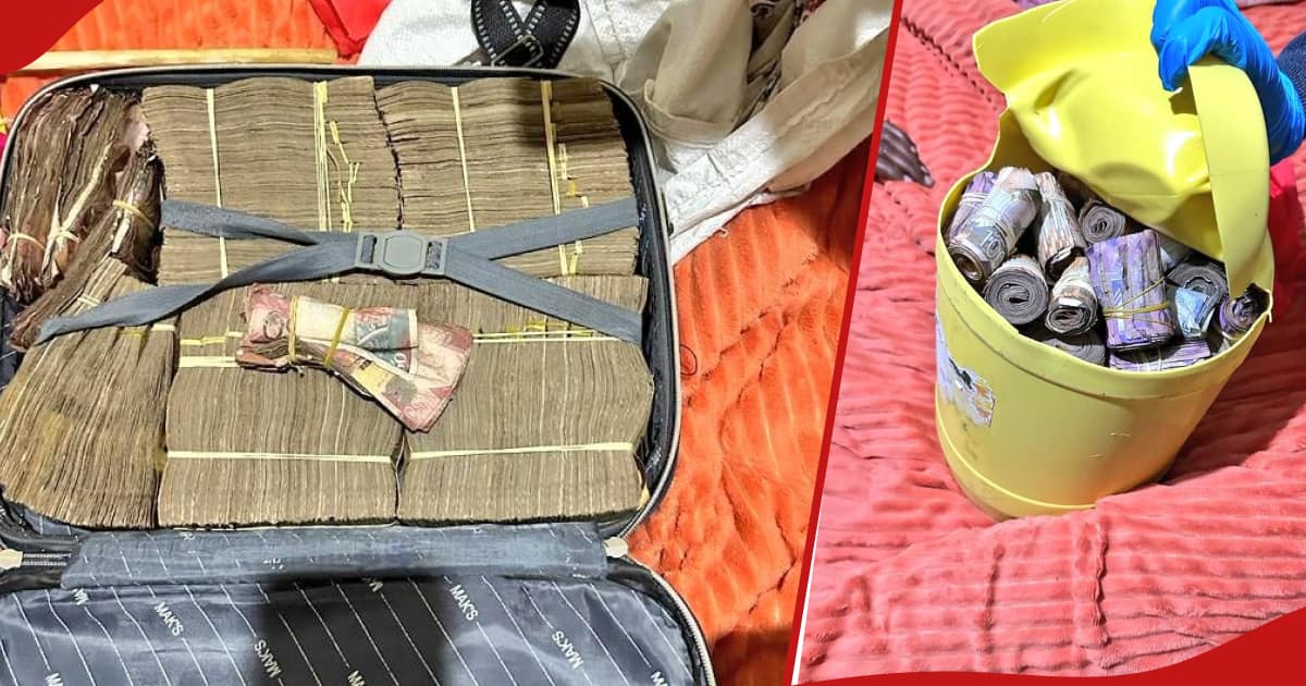DCI affiche 9 millions de KSh récupérés après l'arrestation de quatre suspects liés au braquage de Quickmart de 94 millions de KSh