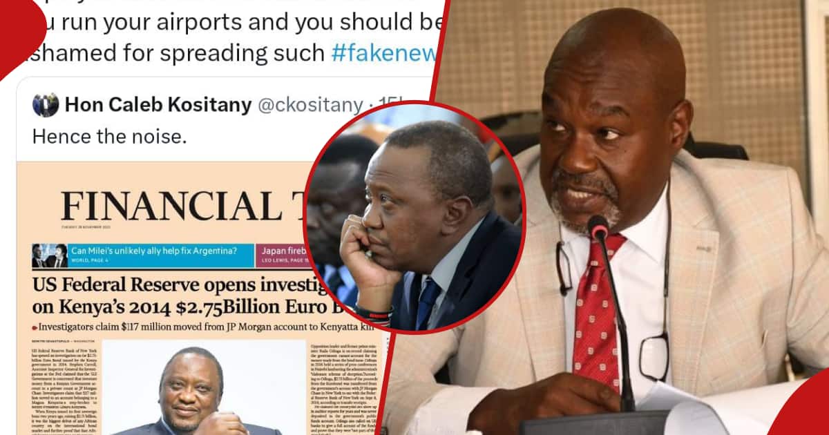 Un journaliste américain fait la lumière sur un rapport selon lequel une agence américaine enquête sur Uhuru concernant une obligation de 420 milliards de shillings en euros