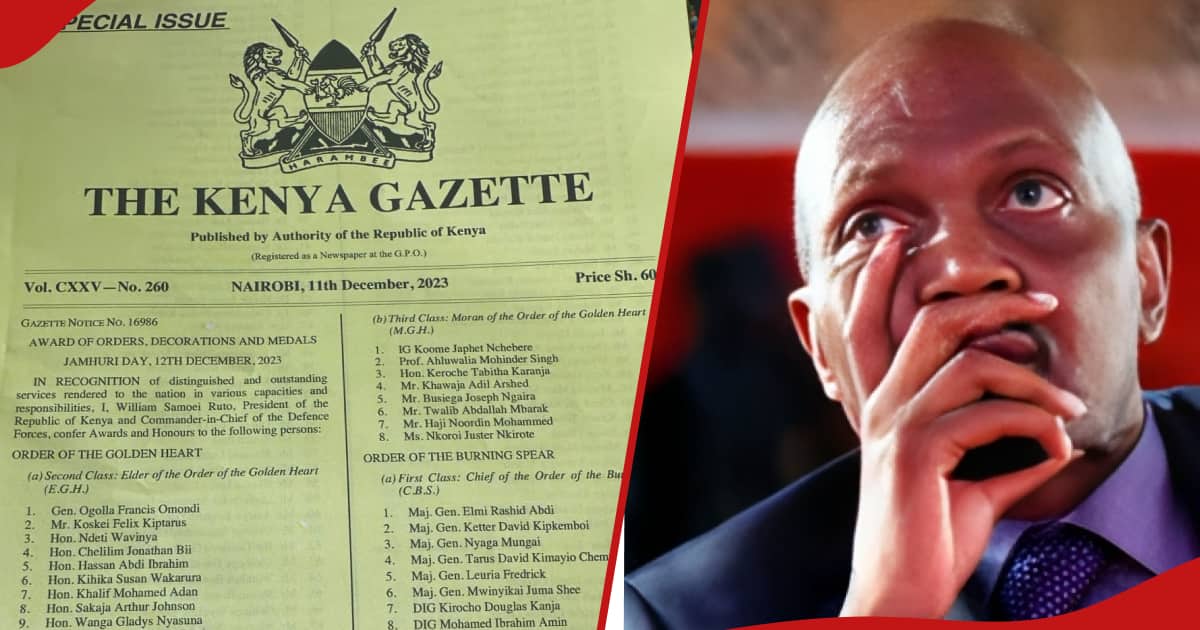 Moses Kuria partage un message énigmatique après avoir été snobé lors des distinctions d'État décernées à 9 CS