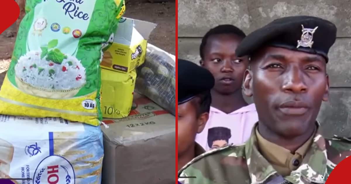 De gentils policiers apportent des sourires aux orphelins de Thika avec d'agréables cadeaux de Noël