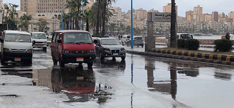 conduire sous la pluie à Alex