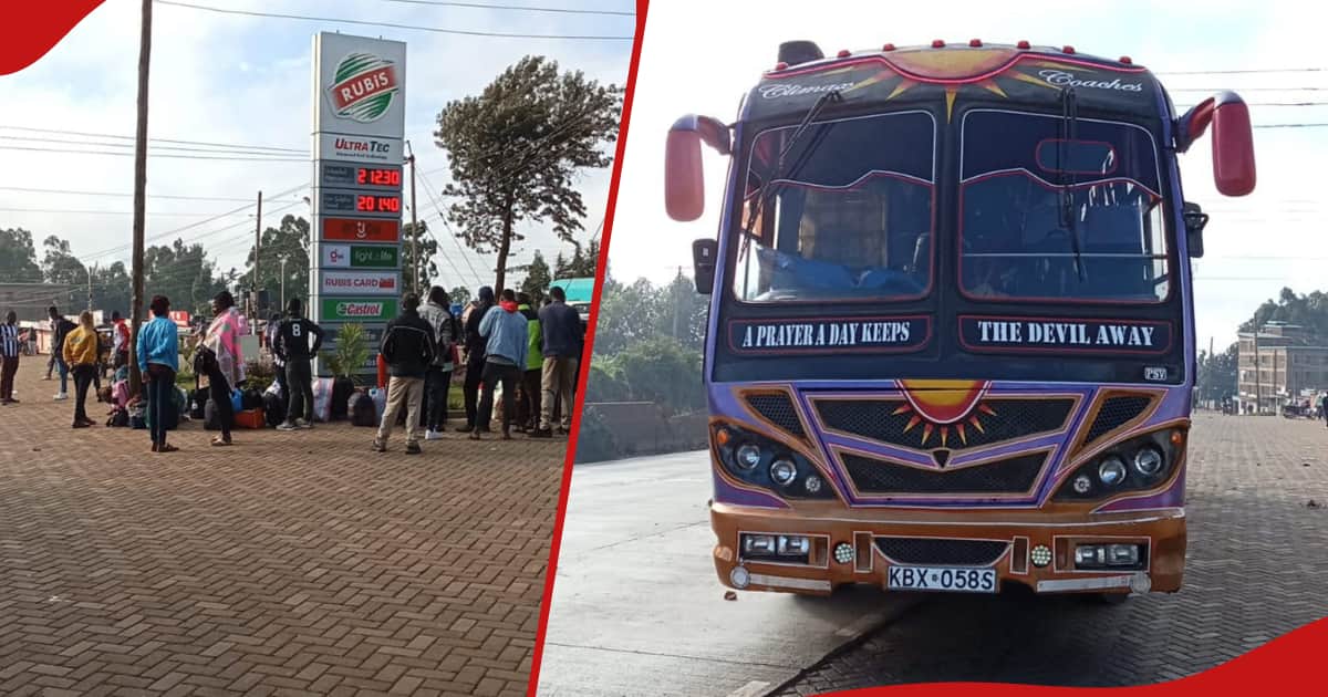 Les voyageurs passent la nuit dans le froid après que le bus à destination de Kakamega ait développé des problèmes mécaniques : « Nous avons payé 3 000 KSh »