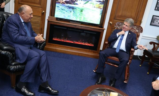 Choukry réitère le rejet par l'Egypte des tentatives de déplacement forcé des Palestiniens