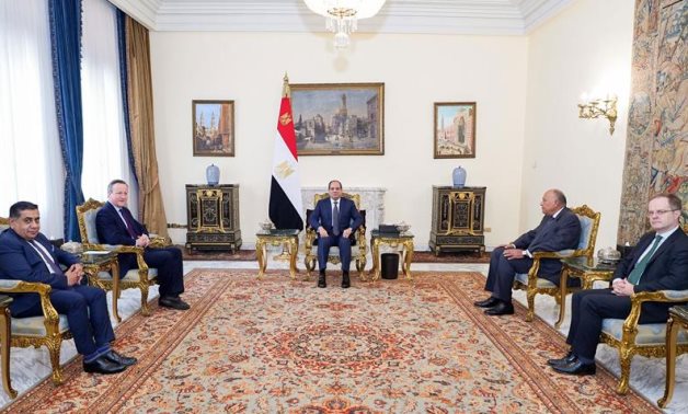L'Egypte et la Grande-Bretagne rejettent le déplacement des Palestiniens de leurs terres, selon la présidence égyptienne