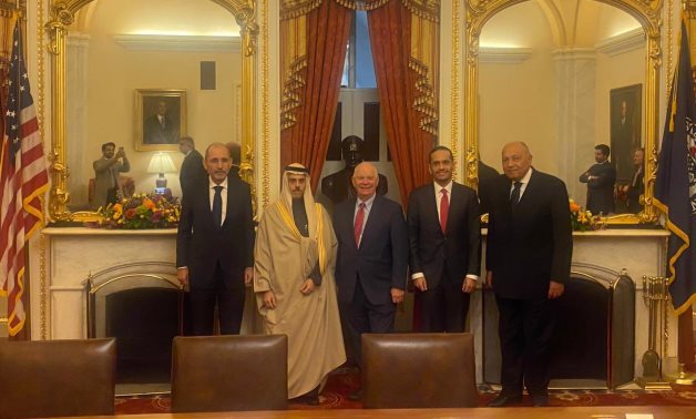 Les ministres des Affaires étrangères d'Égypte, de Jordanie, d'Arabie saoudite et du Qatar appellent les États-Unis à adopter une position catégorique sur la protection des civils de Gaza