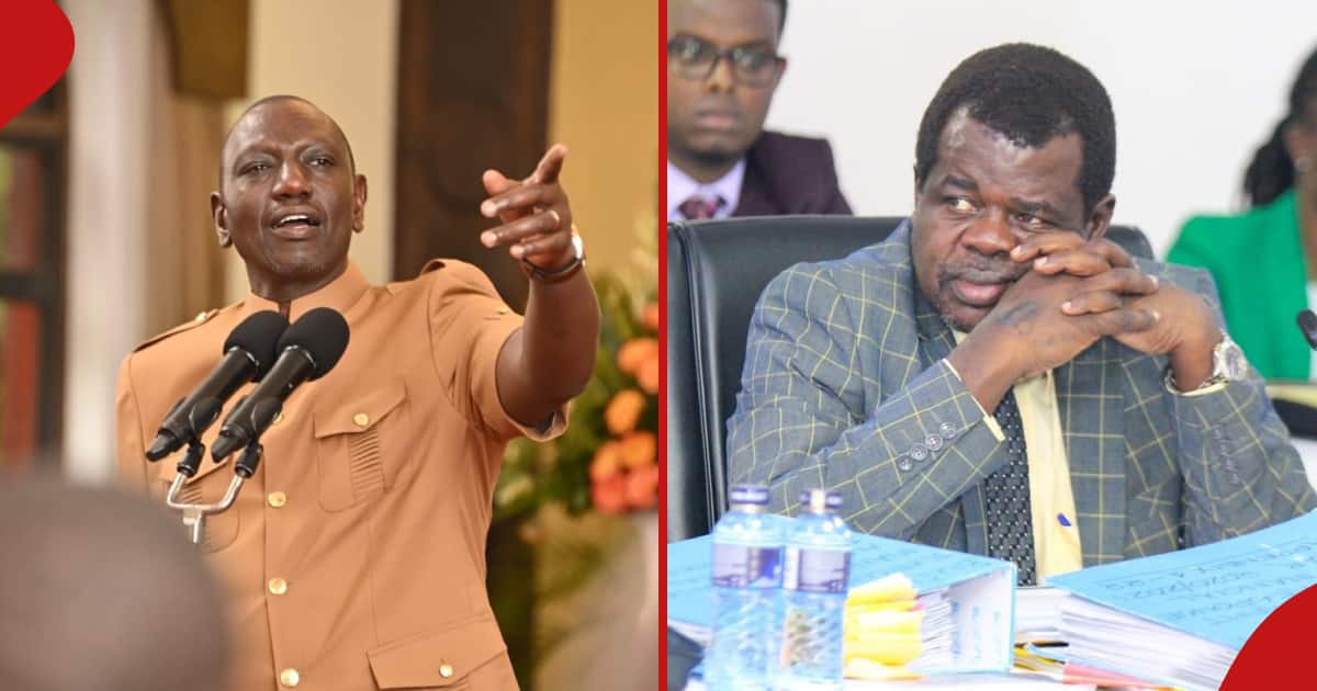 Okiya Omtatah explique pourquoi il s'est rendu jusqu'à Kisii pour dénoncer Ruto à la police
