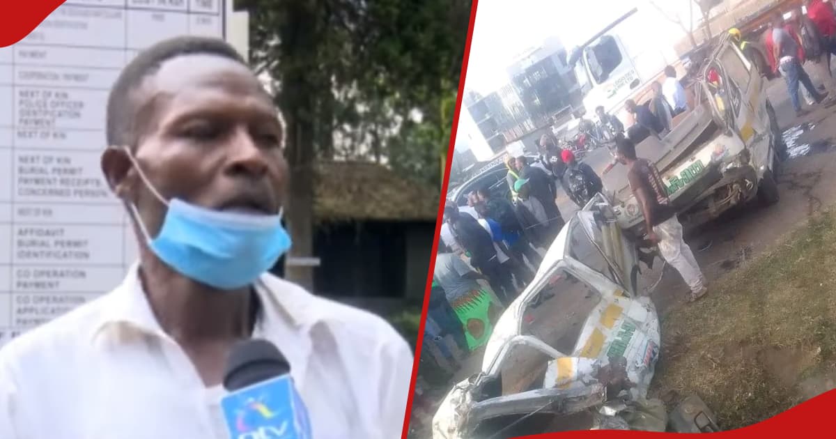 Un homme de Nakuru raconte avoir reçu la nouvelle de la mort de sa femme dans l'accident d'Eveready : « Nilipata Kiatu »