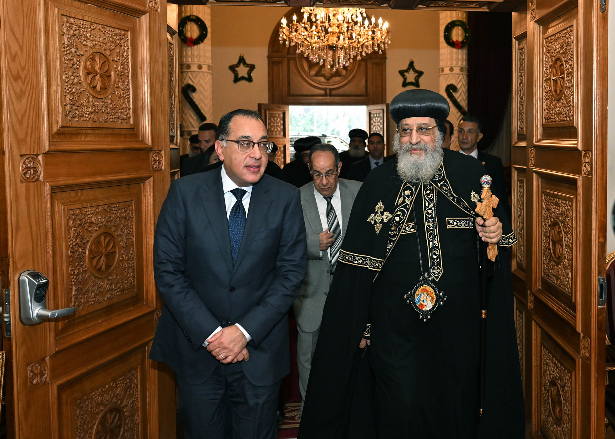 Pape Tawadros II et Premier ministre