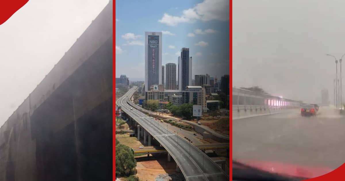Les Kenyans stupéfaits par les vidéos de l'autoroute de Nairobi inondée alors que de fortes pluies frappent la ville