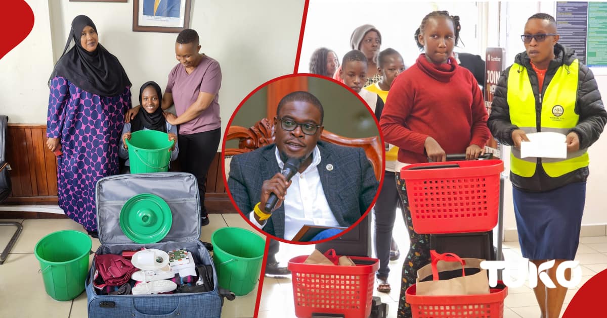 Johnson Sakaja vient en aide à 8 étudiants brillants et leur offre une bourse complète et des achats