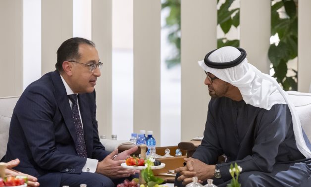 Le Premier ministre égyptien Madbouly rencontre le président des Émirats arabes unis et discute du renforcement des relations