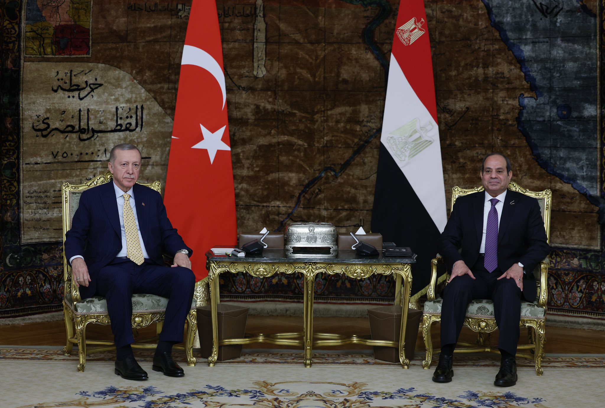 Sissi rencontre Erdogan au Caire