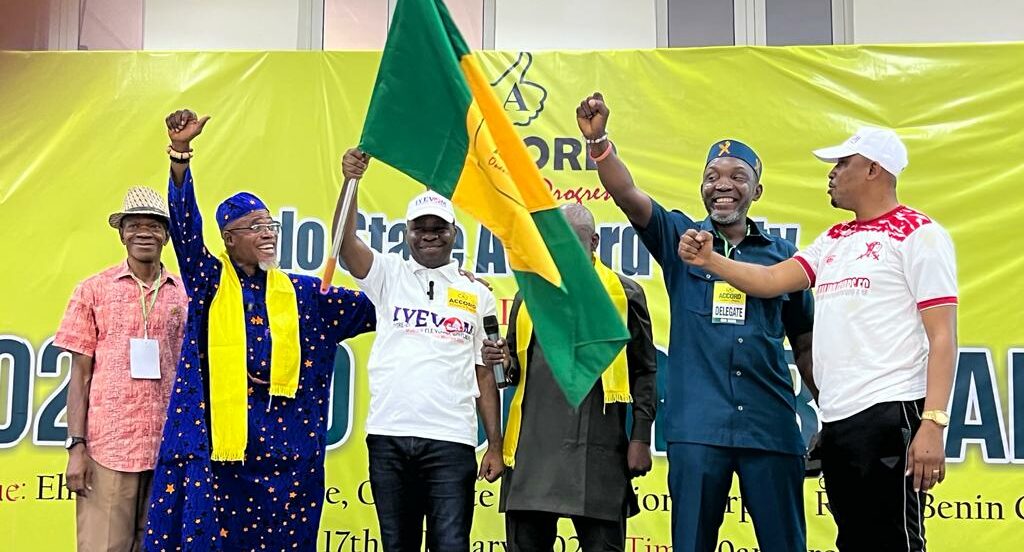 Edo guber : Iyere remporte le ticket pour l'Accord et choisit Enabulele comme colistier
