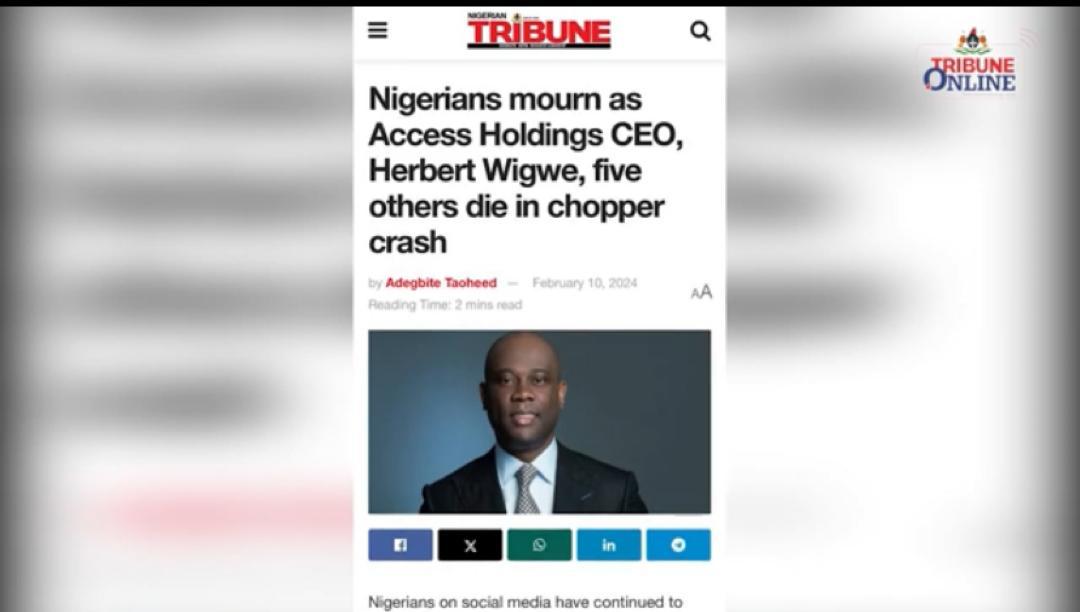 Faits saillants de l'actualité nigériane de la Tribune - Tribune Online