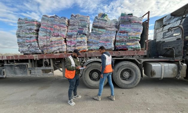 Le ministère égyptien de l'Approvisionnement et Catholic Relief Services livrent 100 tonnes d'aide d'urgence à Gaza