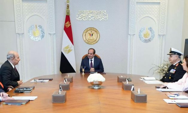 Le président égyptien rencontre le PDG de Dassault Aviation