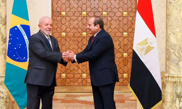 Sissi et Lula appellent au cessez-le-feu à Gaza et à une paix durable entre la Palestine et Israël