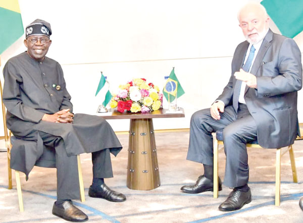 Tinubu et le président brésilien se rencontrent à Addis-Abeba