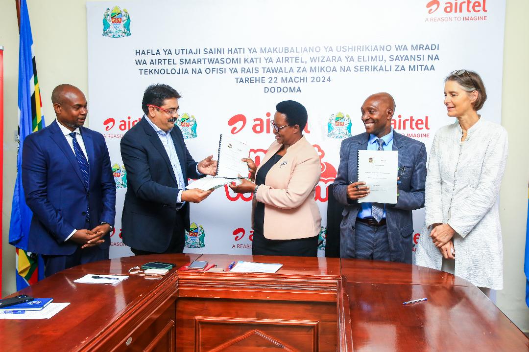 Airtel signe un accord avec le gouvernement pour proposer une plateforme d'apprentissage numérique aux écoles secondaires