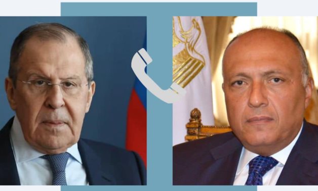 Choukry affirme la solidarité de l'Egypte avec la Russie lors d'un appel téléphonique avec Lavrov après la fusillade meurtrière de Moscou