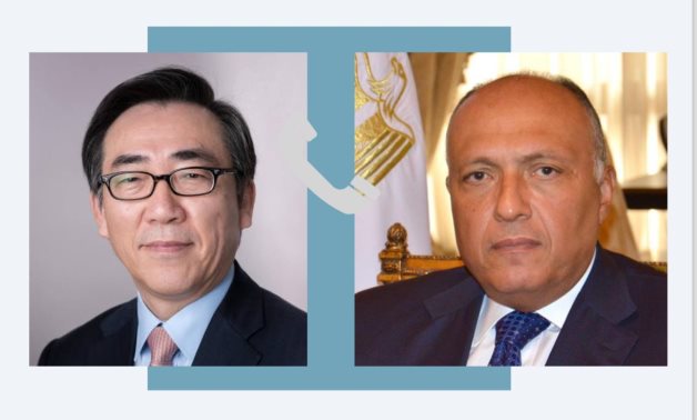 Le ministre des Affaires étrangères égyptien appelle son homologue sud-coréen