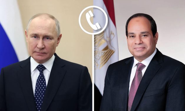 Sissi félicite Poutine pour sa réélection pour un nouveau mandat présidentiel