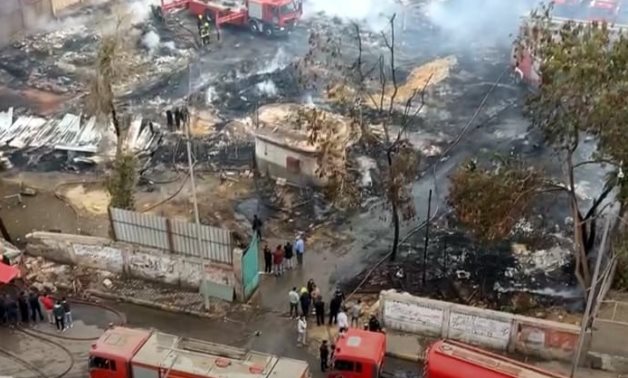 Un incendie massif ravage l'un des plus anciens studios de cinéma égyptiens à Gizeh