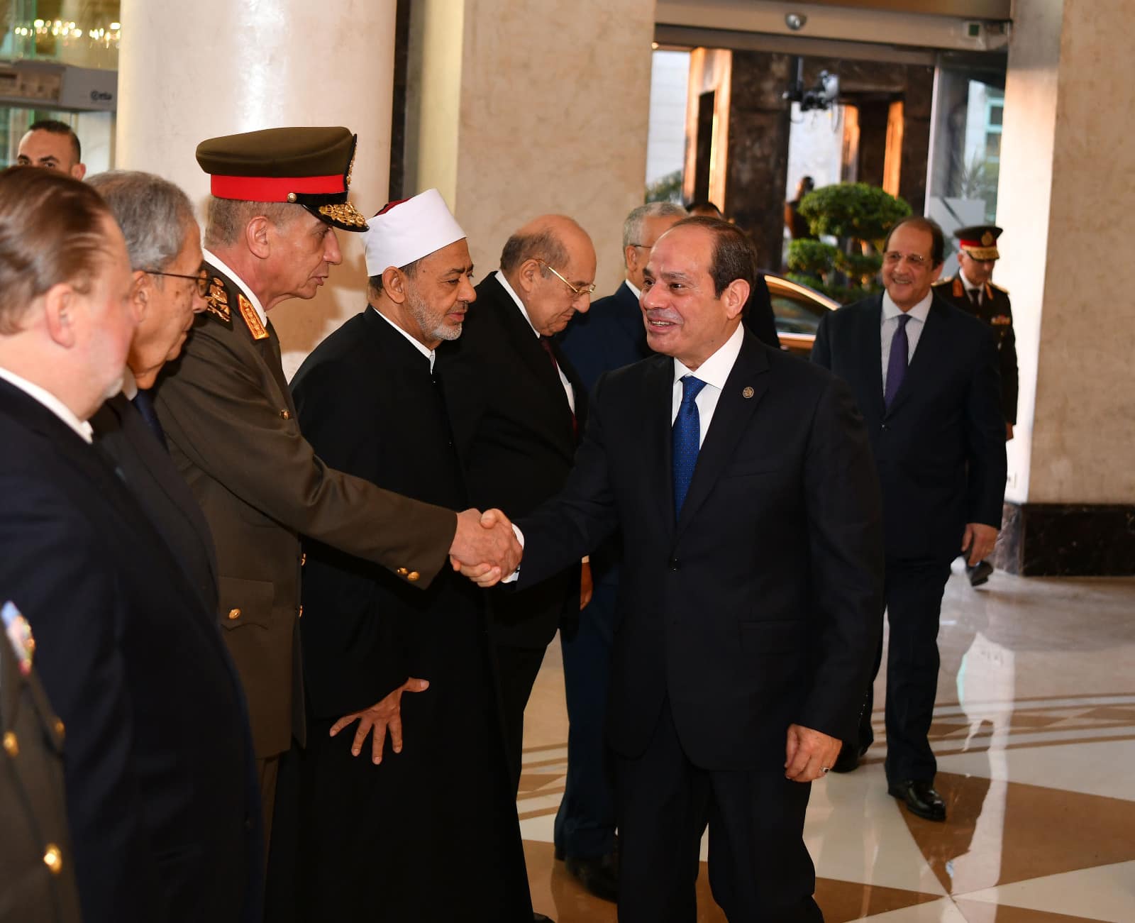 Sissi au banquet familial de l'Iftar