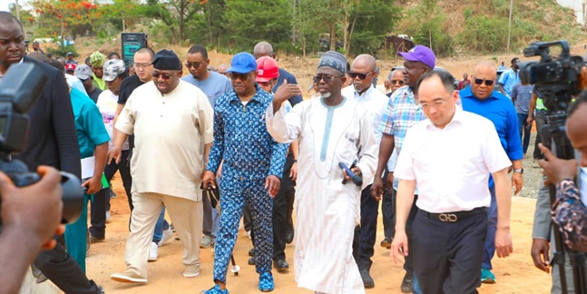 Ongoing FCT road projects,