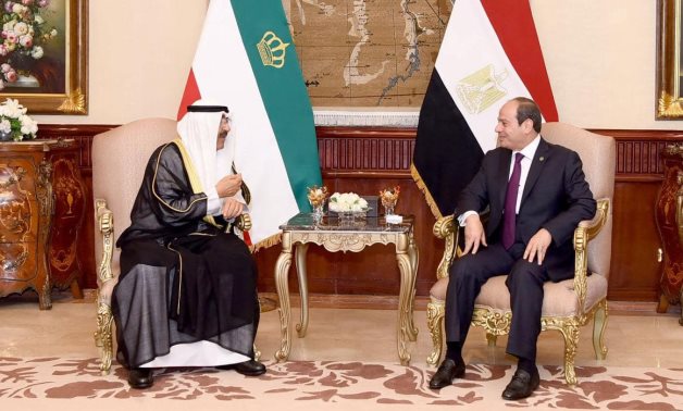 Le président Sissi et l'émir du Koweït soulignent leur rejet total de la liquidation de la cause palestinienne