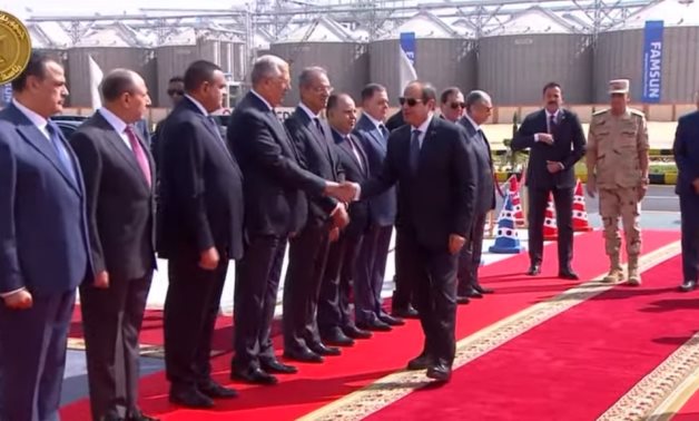 Le président Sissi inaugure la première phase de la saison des récoltes d'un projet agricole