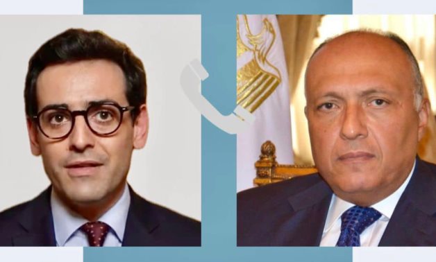 Choukry discute des derniers développements à Gaza avec son homologue français