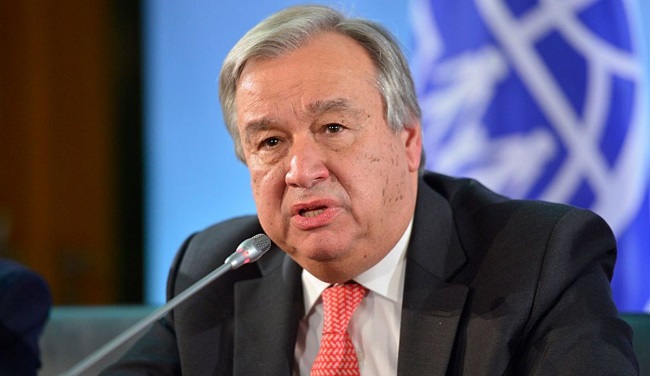 Guterres condemns killing of UN staff, Middle East conflict, women's rights, UN chief,