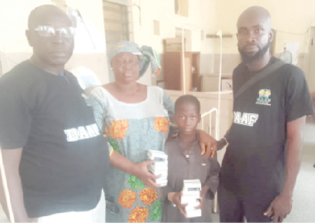 Les bénéficiaires saluent le soutien sanitaire de la DAAF aux résidents indigents d'Ibadan