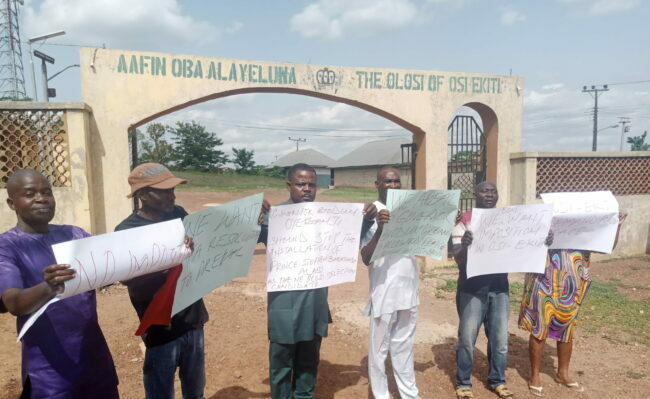 Les habitants d'Ekiti protestent et rejettent l'imposition prévue de nouvelles mesures